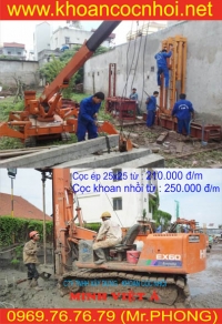 Khoan coc nhoi_khoan cọc nhồi giá rẻ_ép cọc bê tông giá rẻ_công ty khoan cọc